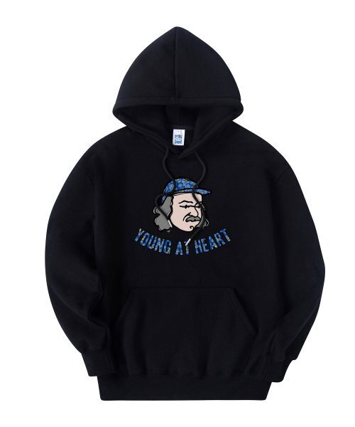 RADINEO(ラディネオ)の「ヤングフラワーフードブラック(パーカー・メンズ・その他・LARGE/MEDIUM/X-LARGE)」の1枚目の写真