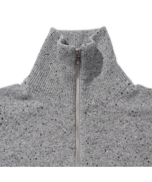PRODESHIRT(プロデシャツ)の「アイリッシュドネガル 半ジップニット(マーブルグレー)(ニット/セーター・メンズ・その他・LARGE/MEDIUM/X-LARGE)」の4枚目の写真