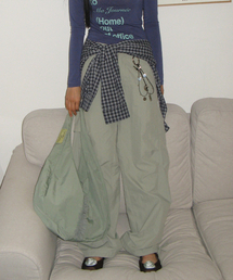 N.WIDE CARGO PANTS_KHAKI
