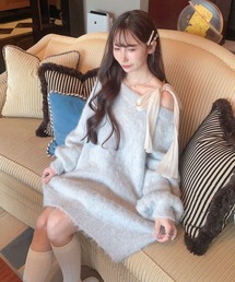 archives | 2way肩リボンニットチュニック(チュニック)