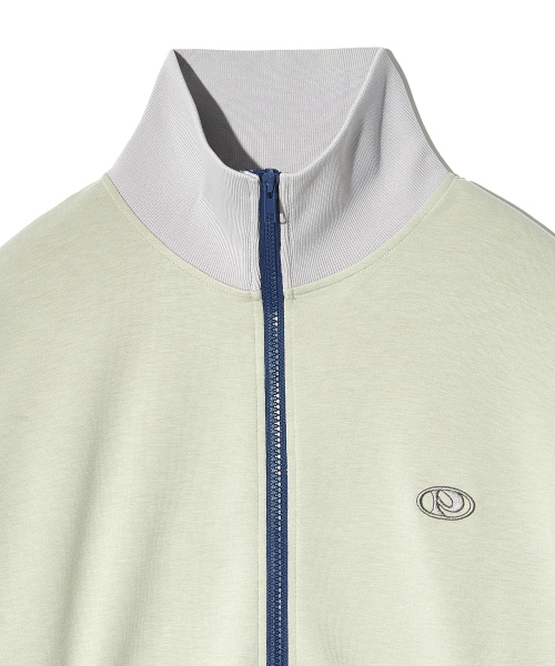 PIECEMAKER（ピースメーカー）の「COLOR BLOCK TRACK ZIP UP JACKET (OLIVE)（ナイロンジャケット・レディース・その他・FREE）」の3枚目の写真