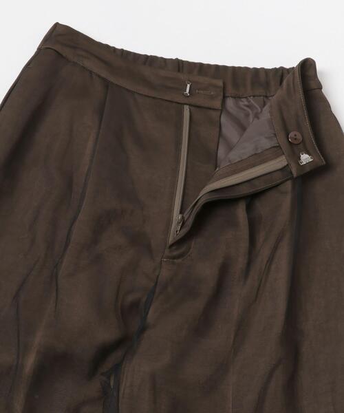 KBF（ケイビーエフ）の「サテンチュールパンツ（その他パンツ・レディース・ブラウン/ベージュ・36/38）」の7枚目の写真