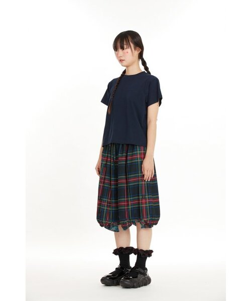 BOCBOK(ボクボク)の「CLOVER LOGO T - NAVY(Tシャツ/カットソー・レディース・その他・MEDIUM)」の4枚目の写真