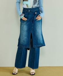 MAISON SPECIAL | Layered Skirt Denim Pants/レイヤードスカートデニムパンツ(デニムパンツ)