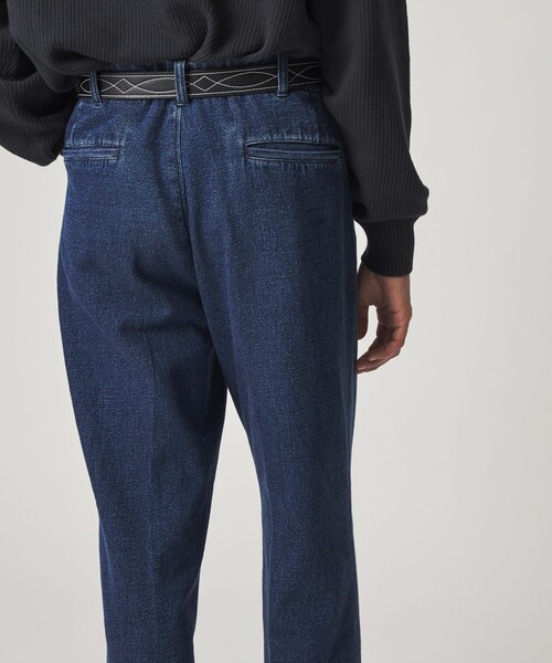 Steven Alan（スティーブンアラン）の「＜Steven Alan＞ デニム Lポケット スラックス（スラックス・メンズ・ライトブルー/コバルトブルー・S/M/L/XL）」の5枚目の写真