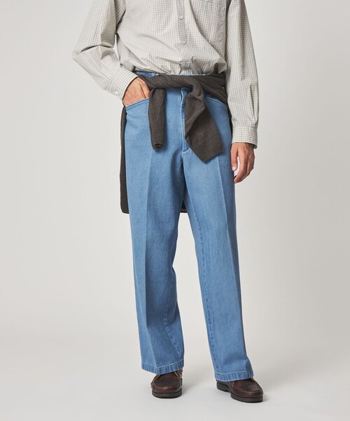 セール】＜Steven Alan＞ デニム Lポケット スラックス（スラックス