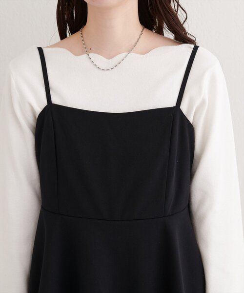 natural couture(ナチュラルクチュール)の「ストレッチぺプラムオールインワン(つなぎ/オールインワン・レディース・ブラック/グレイッシュベージュ/グレー・FREE)」の19枚目の写真