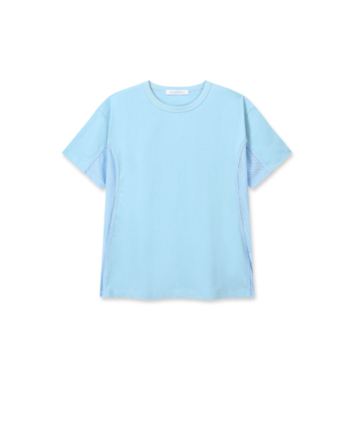 9999ARCHIVE(9999アーカイブ)の「Side Mesh Technical T(Tシャツ/カットソー・レディース・スカイブルー・3/2)」の2枚目の写真
