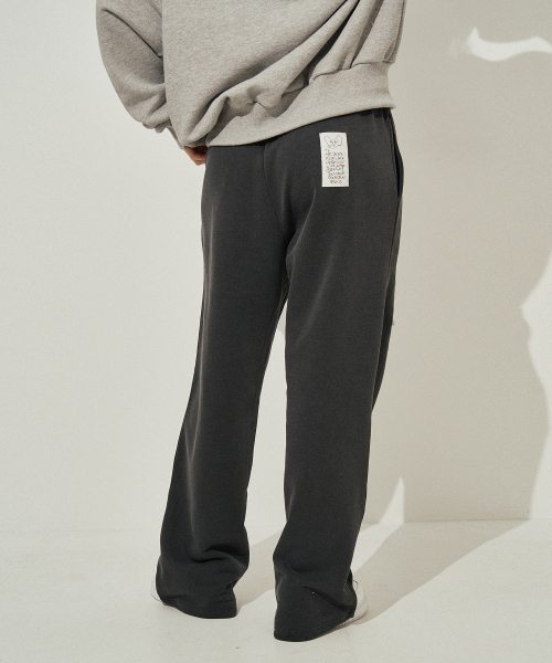 SARANAGI(サラナギ)の「SE055-SWETPANTS (charcoal)(スウェットパンツ・レディース・チャコール・FREE)」の3枚目の写真
