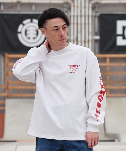 lost(ロスト)の「lost/ロスト 長袖 ロンT PRO-FORMANCE LS TEE LM6S-2203(Tシャツ/カットソー・メンズ・ネイビー/ホワイト/ブラック・M/L/XL)」の19枚目の写真