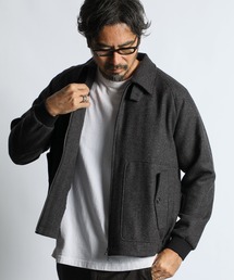 The DUFFER of ST.GEORGE（ザダファーオブセントジョージ）の「TECH TWEED SCOTTISH BLOISON：テックツイード ショートブルゾン（ブルゾン）」