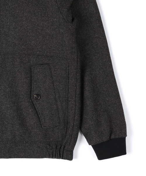 The DUFFER of ST.GEORGE(ザダファーオブセントジョージ)の「TECH TWEED SCOTTISH BLOISON:テックツイード ショートブルゾン(ブルゾン・メンズ・チャコールグレー/ベージュ・MEDIUM/LARGE)」の14枚目の写真