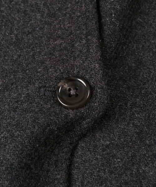 The DUFFER of ST.GEORGE(ザダファーオブセントジョージ)の「TECH TWEED SCOTTISH BLOISON:テックツイード ショートブルゾン(ブルゾン・メンズ・チャコールグレー/ベージュ・MEDIUM/LARGE)」の16枚目の写真