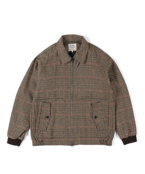 The DUFFER of ST.GEORGE(ザダファーオブセントジョージ)の「TECH TWEED SCOTTISH BLOISON:テックツイード ショートブルゾン(ブルゾン・メンズ・チャコールグレー/ベージュ・MEDIUM/LARGE)」の10枚目の写真