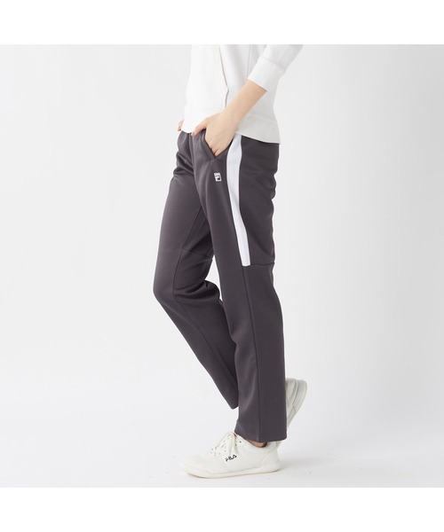 FILA(フィラ)の「FILA フィラ スポーツ 軽量 ストレッチ 透湿 撥水 裏起毛 ブリスター ロング ジャージパンツ(その他パンツ・レディース・ブラック/チャコールグレー/ネイビー・L/M/LL)」の19枚目の写真