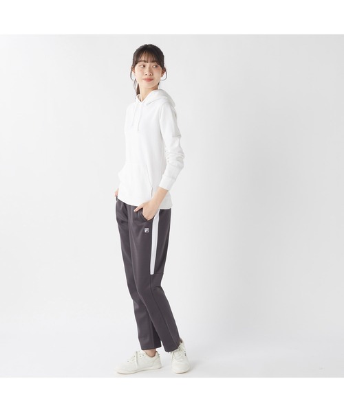 FILA(フィラ)の「FILA フィラ スポーツ 軽量 ストレッチ 透湿 撥水 裏起毛 ブリスター ロング ジャージパンツ(その他パンツ・レディース・ブラック/チャコールグレー/ネイビー・L/M/LL)」の22枚目の写真