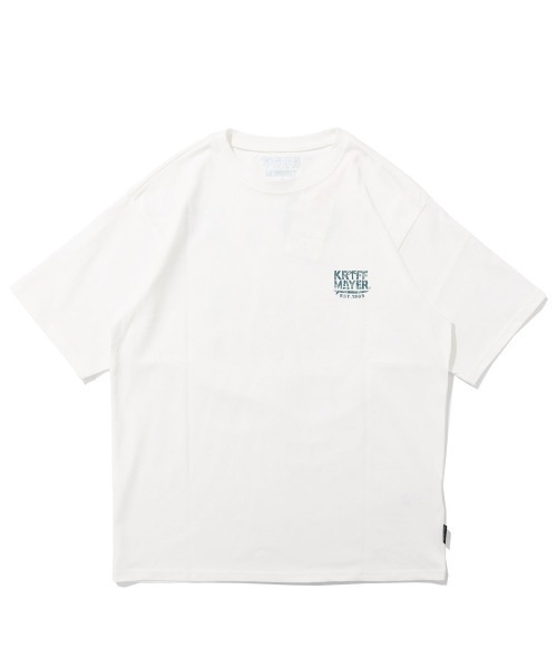 KRIFF MAYER(クリフメイヤー)の「【汗染み防止・軽撥水】ウェットプロテクトT(鼻ぺちゃ)(Tシャツ/カットソー・メンズ・オフホワイト/ブルー/グレー/ネイビー/マスタード/チャコール・LARGE/MEDIUM/X-LARGE)」の21枚目の写真