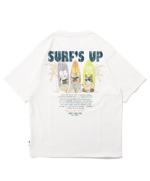 KRIFF MAYER(クリフメイヤー)の「【汗染み防止・軽撥水】ウェットプロテクトT(鼻ぺちゃ)(Tシャツ/カットソー・メンズ・オフホワイト/ブルー/グレー/ネイビー/マスタード/チャコール・LARGE/MEDIUM/X-LARGE)」の22枚目の写真