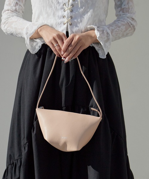 YAHKI(ヤーキ)の「YAHKI/ヤーキ HAND BAG ハンドバッグ 2026年春夏(ハンドバッグ・レディース・ブラック/サンドベージュ/ライトピンク・FREE)」の3枚目の写真