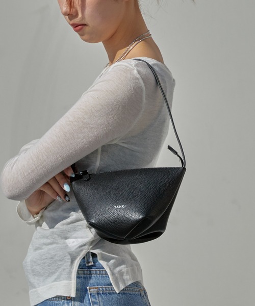 YAHKI(ヤーキ)の「YAHKI/ヤーキ HAND BAG ハンドバッグ 2026年春夏(ハンドバッグ・レディース・ブラック/サンドベージュ/ライトピンク・FREE)」の5枚目の写真