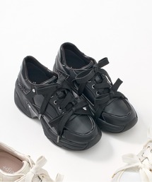 ビジュー付きブラックスニーカー スニーカー（ブラック/黒色系・ビジュー）ファッション通販 - ZOZOTOWN