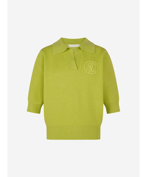 LORDLOAR(ロードロアル)の「シグニチャーカラーニット GREEN(ポロシャツ・レディース・その他・SMALL/MEDIUM/LARGE)」の4枚目の写真