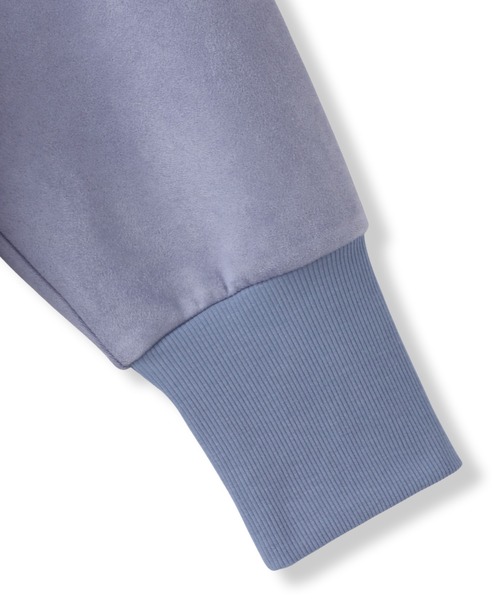 LAUTREAMONT(ロートレアモン)の「【WEB限定】フェイクスエードプルオーバー≪セットアップ対応/洗える≫(Tシャツ/カットソー・レディース・ピンク/ベージュ/ブルー/チャコールグレー・9号/11号)」の8枚目の写真