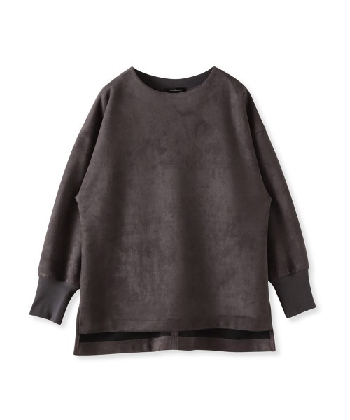 LAUTREAMONT(ロートレアモン)の「【WEB限定】フェイクスエードプルオーバー≪セットアップ対応/洗える≫(Tシャツ/カットソー・レディース・ピンク/ベージュ/ブルー/チャコールグレー・9号/11号)」の19枚目の写真