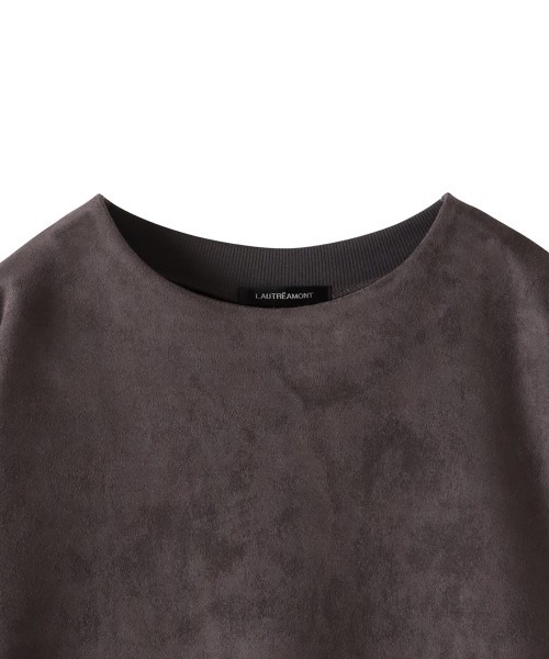 LAUTREAMONT(ロートレアモン)の「【WEB限定】フェイクスエードプルオーバー≪セットアップ対応/洗える≫(Tシャツ/カットソー・レディース・ピンク/ベージュ/ブルー/チャコールグレー・9号/11号)」の20枚目の写真