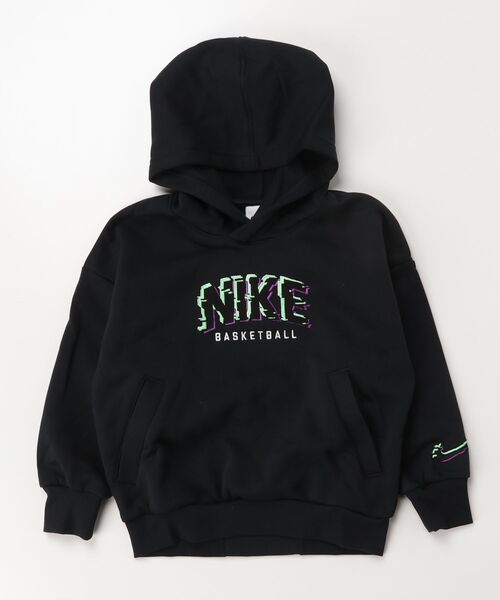 NIKE(ナイキ)の「ナイキ ナイキ YTH COB フリース プルオーバー L/S フーディ GLITCH(パーカー・キッズ・ブラック・130cm/140cm/150cm/160cm)」の8枚目の写真