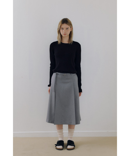 MAGNET ARCHIVE（マグネット アーカイブ）の「Golgi Lace Knit Top (Black)（ニット/セーター・レディース・ブラック・FREE）」の2枚目の写真