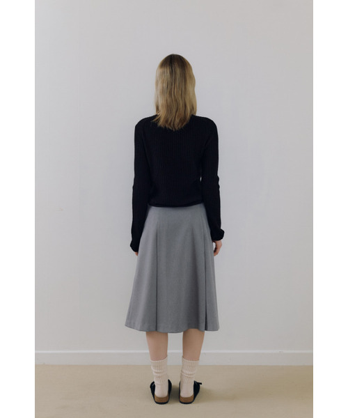 MAGNET ARCHIVE（マグネット アーカイブ）の「Golgi Lace Knit Top (Black)（ニット/セーター・レディース・ブラック・FREE）」の4枚目の写真