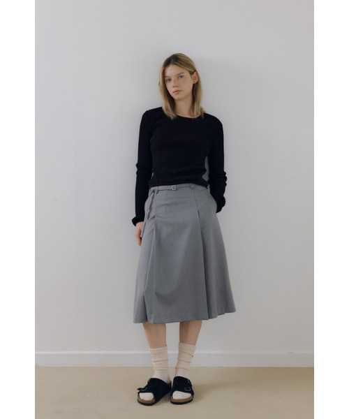 MAGNET ARCHIVE（マグネット アーカイブ）の「Golgi Lace Knit Top (Black)（ニット/セーター・レディース・ブラック・FREE）」の5枚目の写真