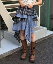 Candy Stripper（キャンディストリッパー）の「RANDOM CHECK スカート（スカート）」