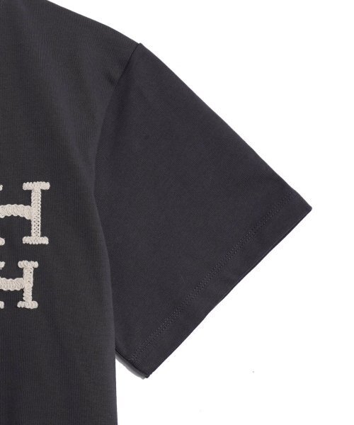 HARDCORE HAPPINESS(ハードコアハピネス)の「HCH刺繍クロップTシャツ_CHACOAL(Tシャツ/カットソー・レディース・その他・FREE)」の8枚目の写真