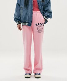 TAKEASY（テイクイージー）の「ウィメンズローレルワイドパンツ（ピンク）（スウェットパンツ）」