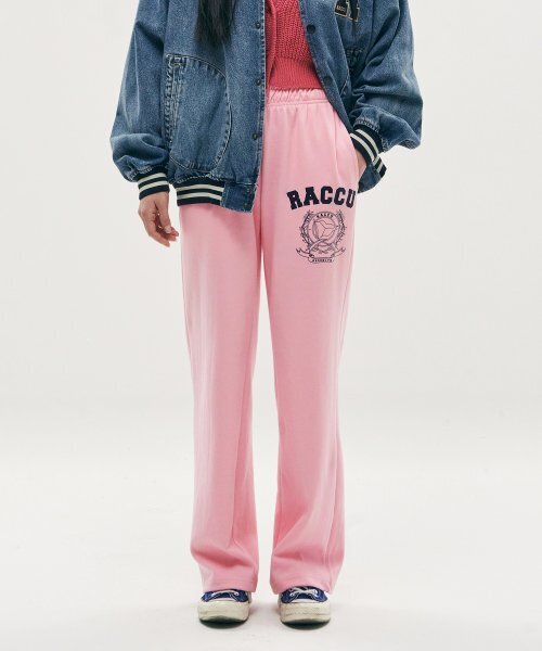 TAKEASY(テイクイージー)の「ウィメンズローレルワイドパンツ(ピンク)(スウェットパンツ・レディース・その他・S/M/XS)」の1枚目の写真