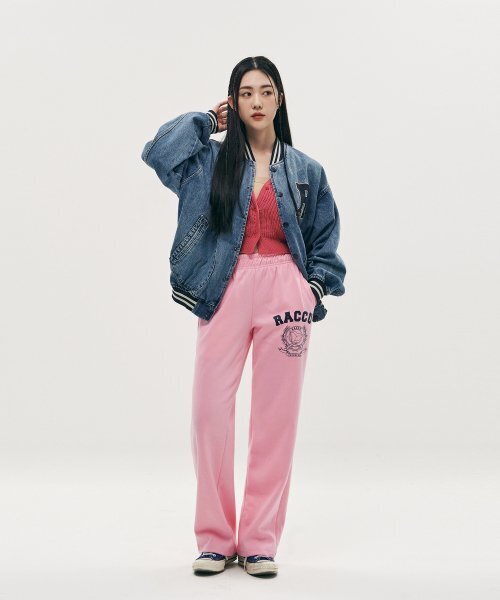 TAKEASY(テイクイージー)の「ウィメンズローレルワイドパンツ(ピンク)(スウェットパンツ・レディース・その他・S/M/XS)」の3枚目の写真