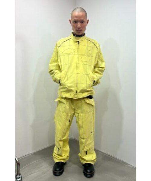 NICE GHOST CLUB（ナイスゴーストクラブ）の「CHOPPER ART WIDE PANTS_YELLOW(NG2ESUPA13A)（その他パンツ・レディース・その他・S/M/L）」の10枚目の写真