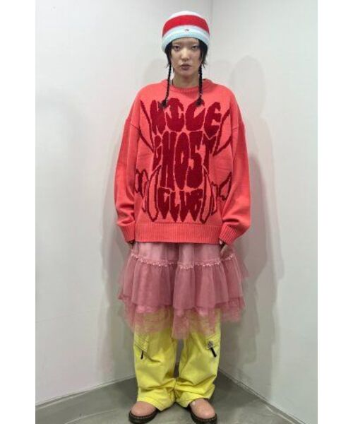 NICE GHOST CLUB（ナイスゴーストクラブ）の「CHOPPER ART WIDE PANTS_YELLOW(NG2ESUPA13A)（その他パンツ・レディース・その他・S/M/L）」の14枚目の写真