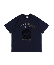 WORKS & CO.（ワークス アンド コー）の「エクストリームフィッシング 半袖Tシャツ (ネイビー)（Tシャツ/カットソー）」