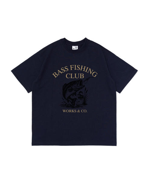 WORKS & CO.(ワークス アンド コー)の「エクストリームフィッシング 半袖Tシャツ (ネイビー)(Tシャツ/カットソー・レディース・その他・M/L/XL/2XL)」の1枚目の写真