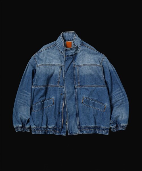 ドラマ着用》ブリーチデニム ボマージャケット / ADAM ET ROPE' JEANS