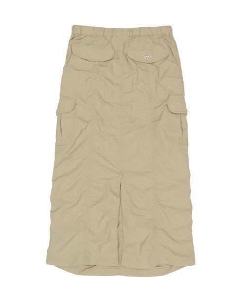 AMESWORLDWIDE（アメスワールドワイド）の「TWO POCKET CARGO SKIRT BEIGE (AM2ESFPA90A)（スカート・レディース・その他・FREE）」の4枚目の写真