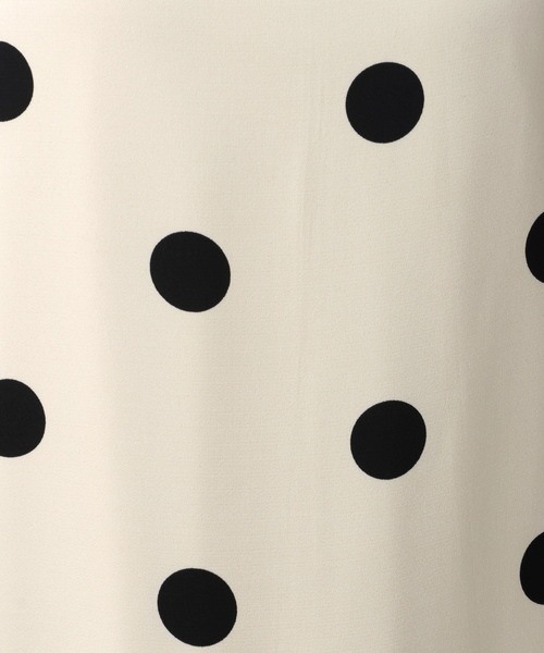 A part by(アパートバイ)の「ドットナローキャミワンピース(ワンピース・レディース・アイボリー/ブラック・FREE)」の18枚目の写真