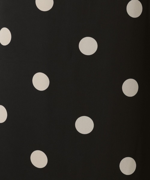 A part by(アパートバイ)の「ドットナローキャミワンピース(ワンピース・レディース・アイボリー/ブラック・FREE)」の19枚目の写真