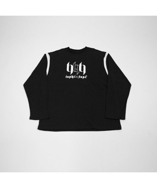 HYUP BY HYUF(ヒュプ・バイ・ヒュプ)の「バスティロングスリーブ-ブラック(Tシャツ/カットソー・メンズ・その他・ONE SIZE)」の5枚目の写真