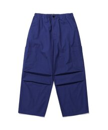 COTTON WASHED PARACHUTE PANTS _BLUE(NG2DFUPA13A)