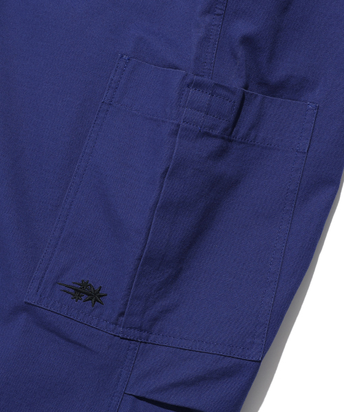 NICE GHOST CLUB(ナイスゴーストクラブ)の「COTTON WASHED PARACHUTE PANTS _BLUE(NG2DFUPA13A)(その他パンツ・レディース・ブルー・S/M/L)」の4枚目の写真
