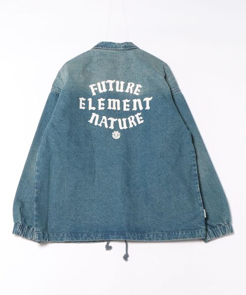 ELEMENT(エレメント)の「ELEMENT メンズ JEAN CARTER JACKET T ジャケット 【2026年春夏モデル】(ブルゾン・メンズ・ブルー/ブラック系その他/ライトブルー・LARGE/MEDIUM/X-LARGE)」の4枚目の写真